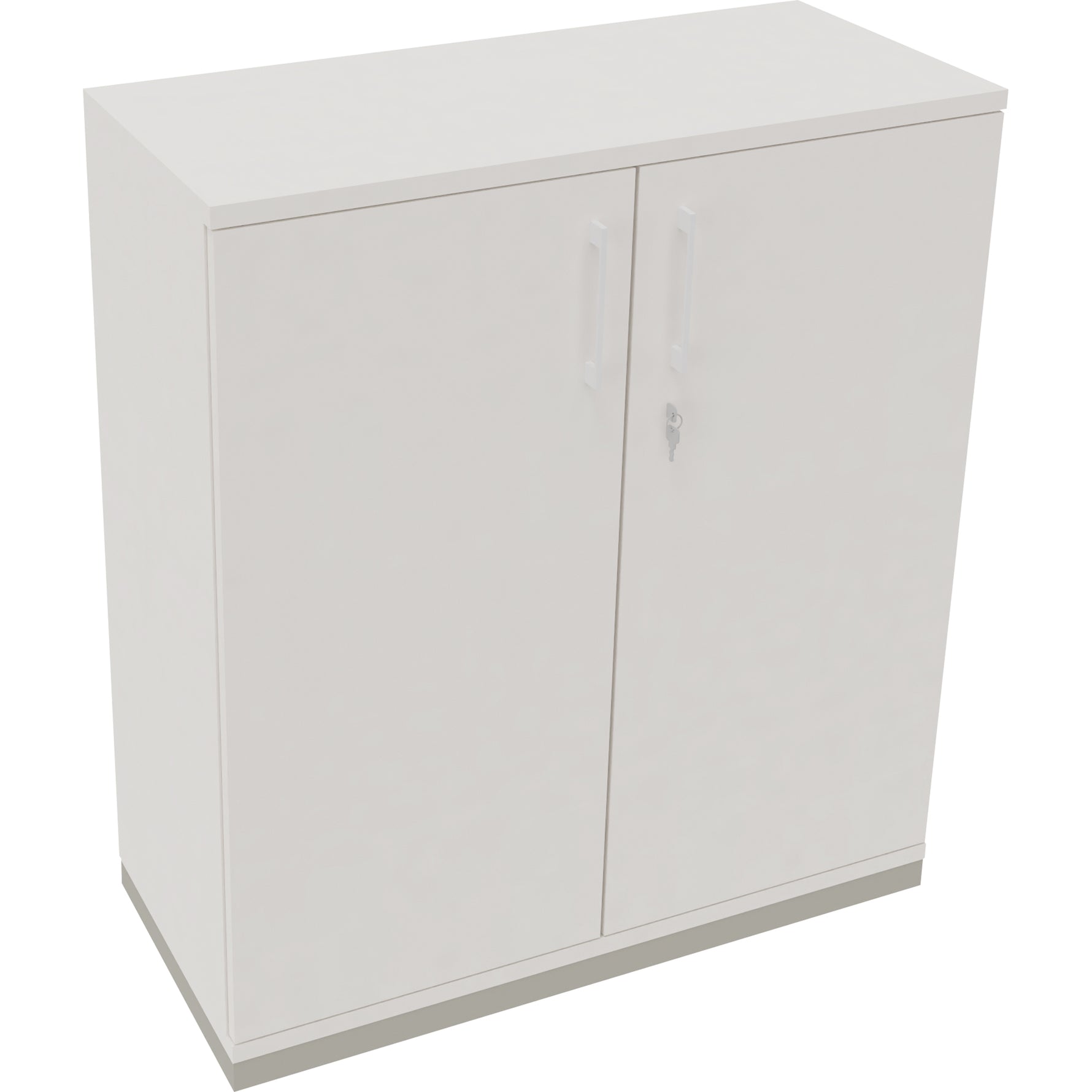 Neutralware Flügeltürenschrank endless 1.000 x 1.133 x 442 mm (B x H x T) silberaluminium