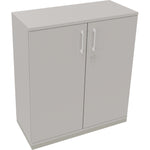 Neutralware Flügeltürenschrank endless 1.000 x 1.133 x 442 mm (B x H x T) silberaluminium – Produktbild 4