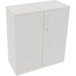 Neutralware Flügeltürenschrank endless 1.000 x 1.133 x 442 mm (B x H x T) verkehrsweiß