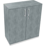Flügeltürenschrank endless 1.000 x 1.133 x 442 mm (B x H x T) verkehrsweiß