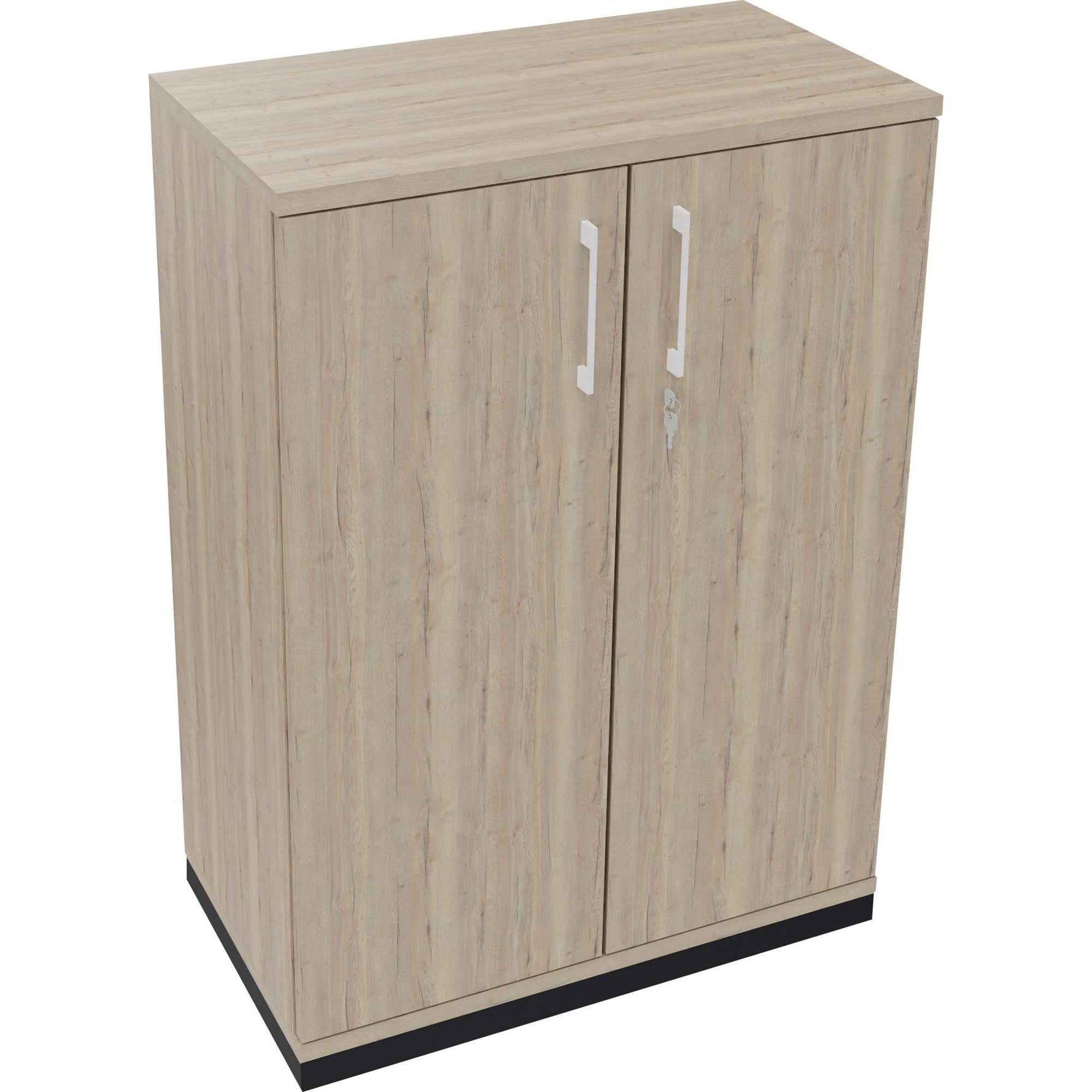 Flügeltürenschrank endless 800 x 1.133 x 442 mm (B x H x T) anthrazit metallic