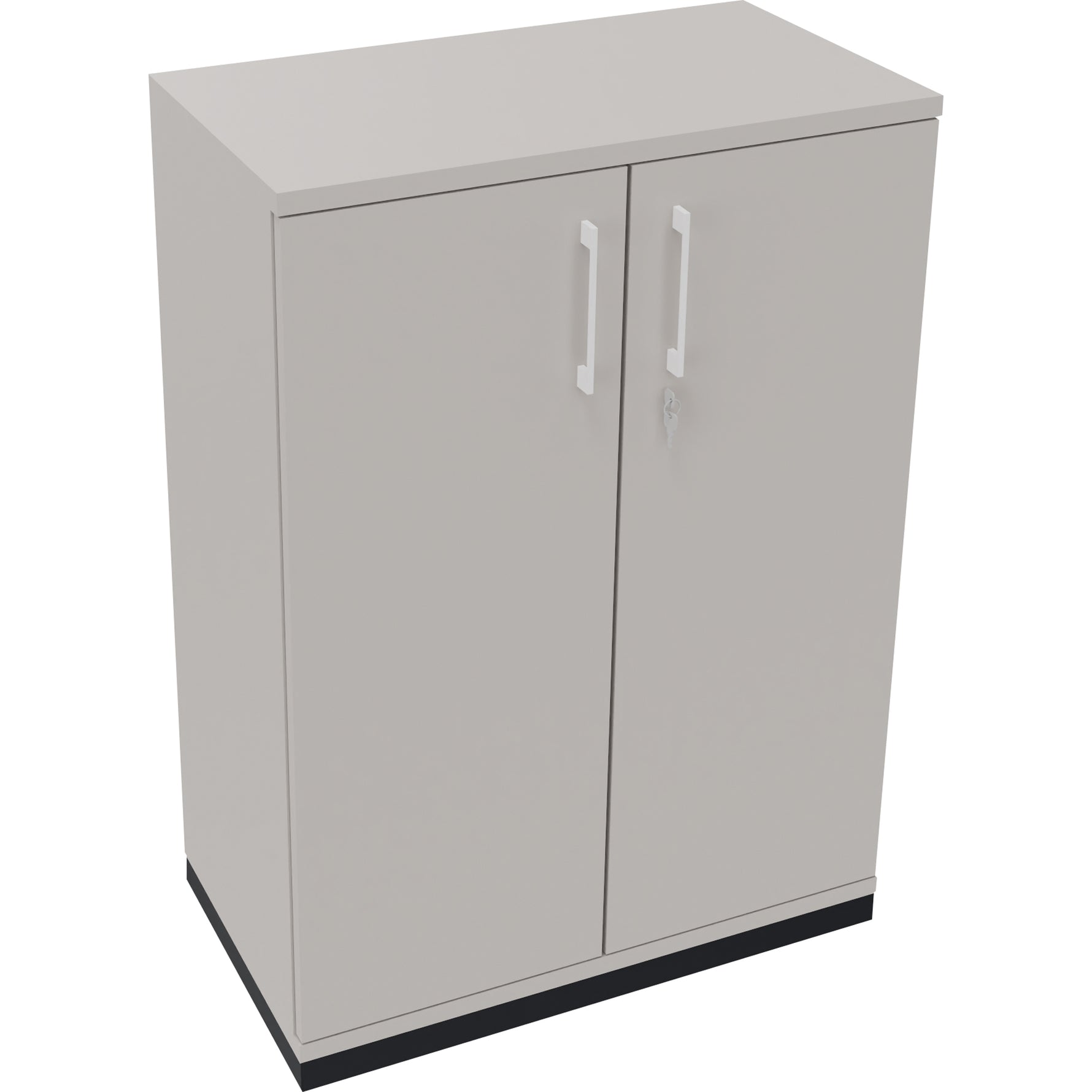 Neutralware Flügeltürenschrank endless 800 x 1.133 x 442 mm (B x H x T) anthrazit metallic – Produktbild 4