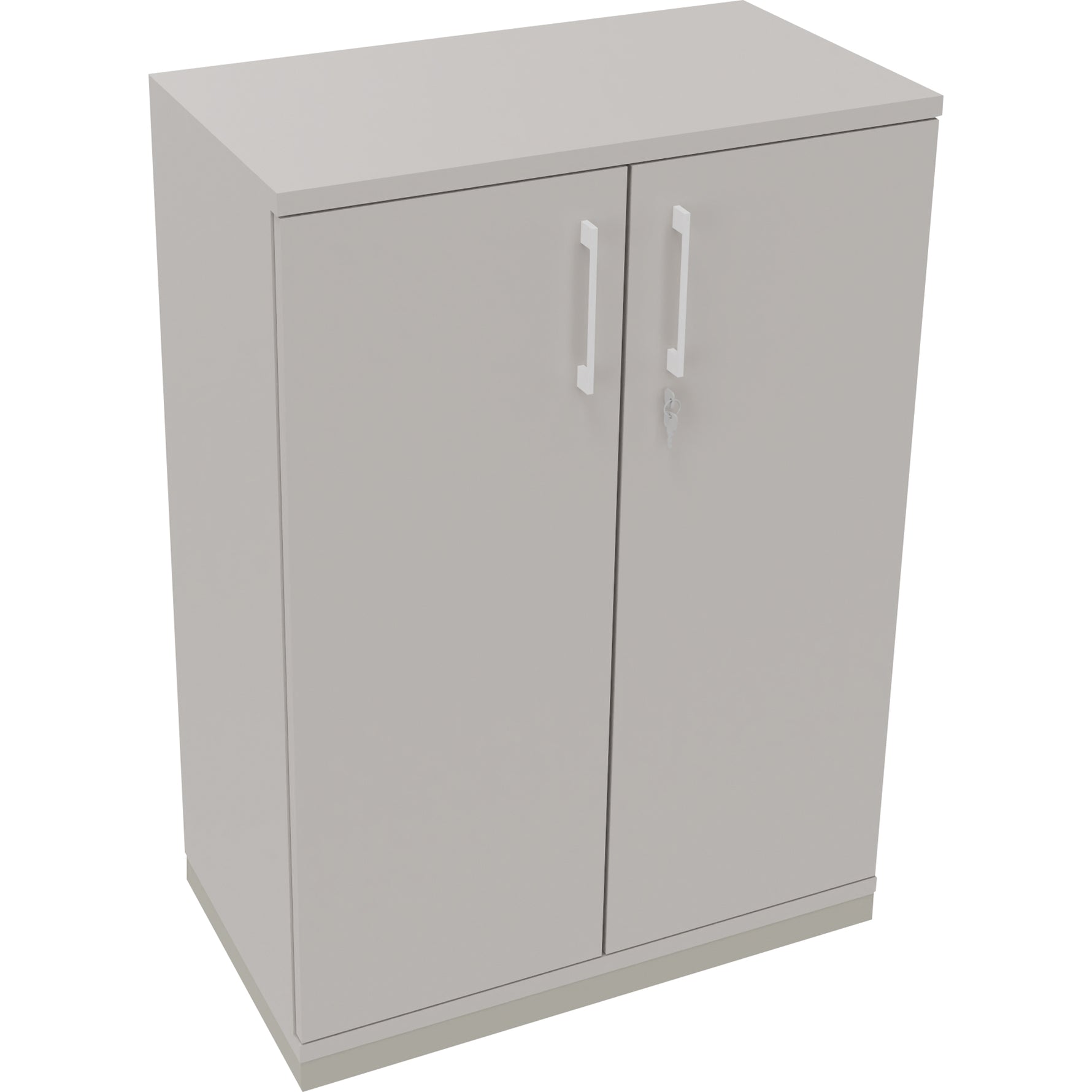 Neutralware Flügeltürenschrank endless 800 x 1.133 x 442 mm (B x H x T) silberaluminium – Produktbild 5