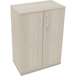 Flügeltürenschrank endless 800 x 1.133 x 442 mm (B x H x T) silberaluminium