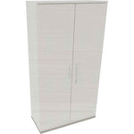 Flügeltürenschrank endless 1.000 x 1.869 x 442 mm (B x H x T) silberaluminium