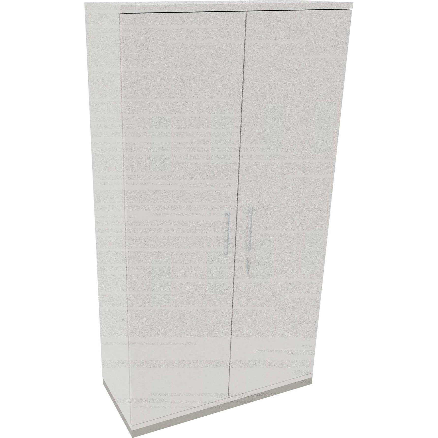 Flügeltürenschrank endless 1.000 x 1.869 x 442 mm (B x H x T) silberaluminium