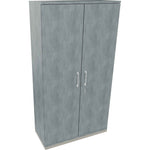 Flügeltürenschrank endless 1.000 x 1.869 x 442 mm (B x H x T) silberaluminium