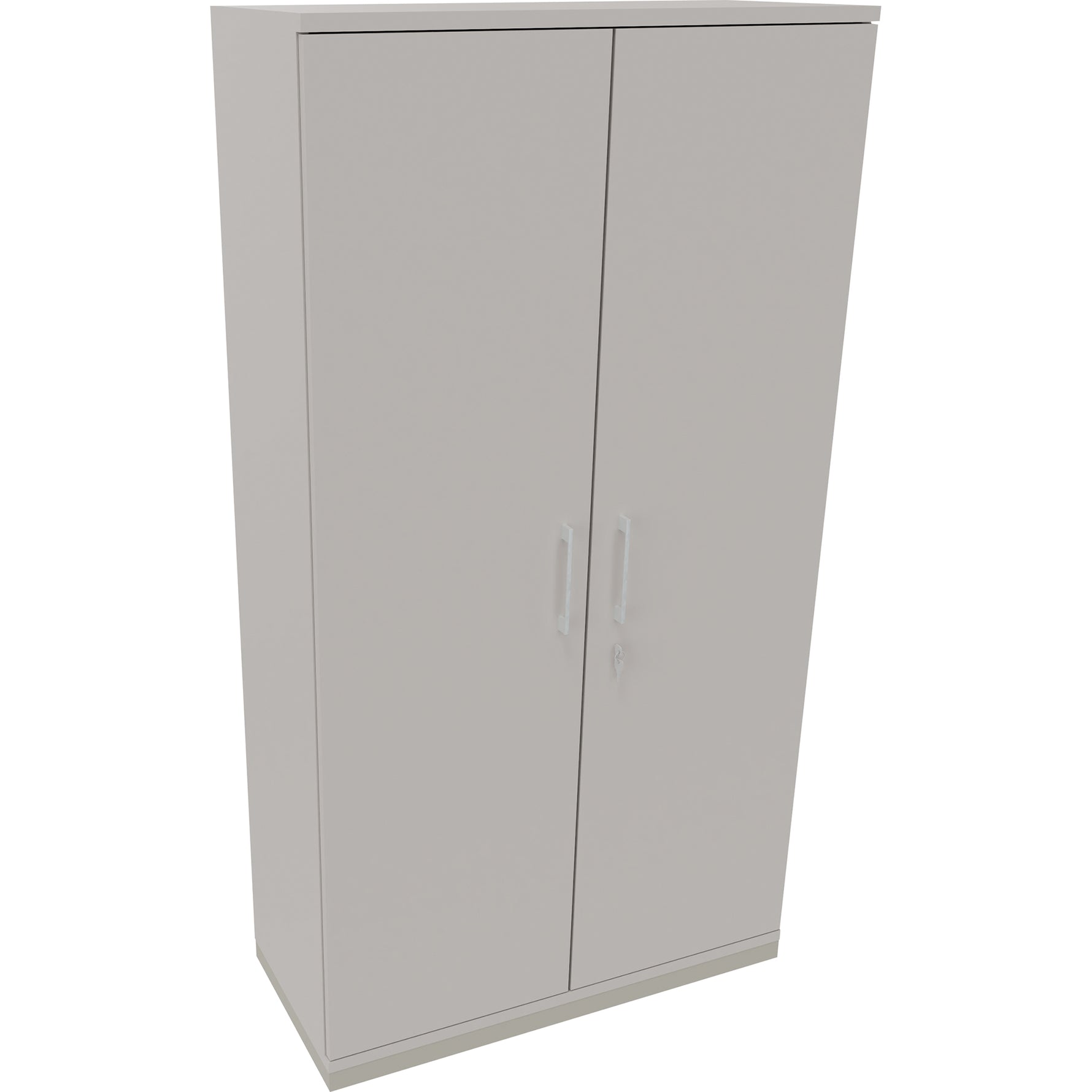 Neutralware Flügeltürenschrank endless 1.000 x 1.869 x 442 mm (B x H x T) silberaluminium – Produktbild 4