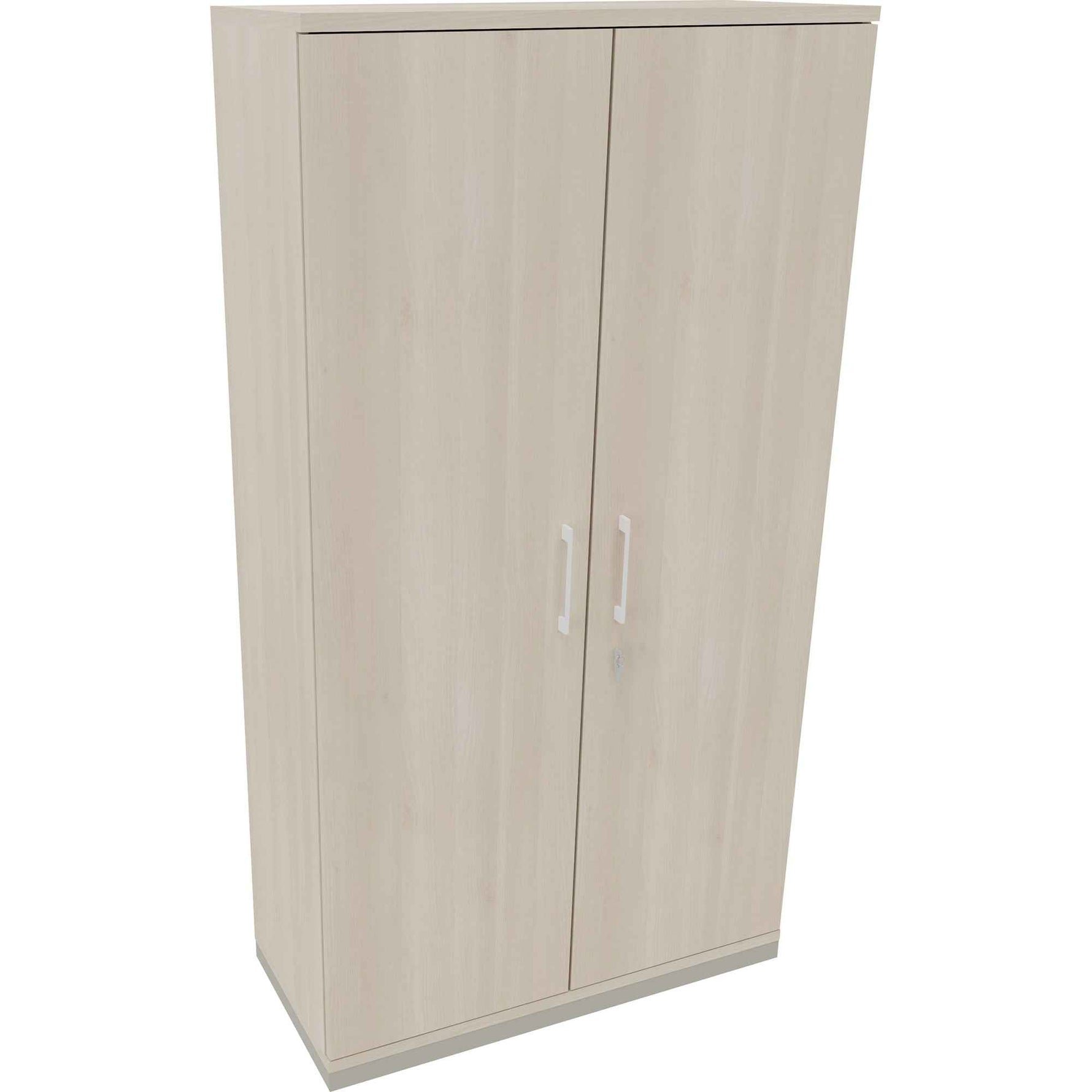 Flügeltürenschrank endless 1.000 x 1.869 x 442 mm (B x H x T) silberaluminium