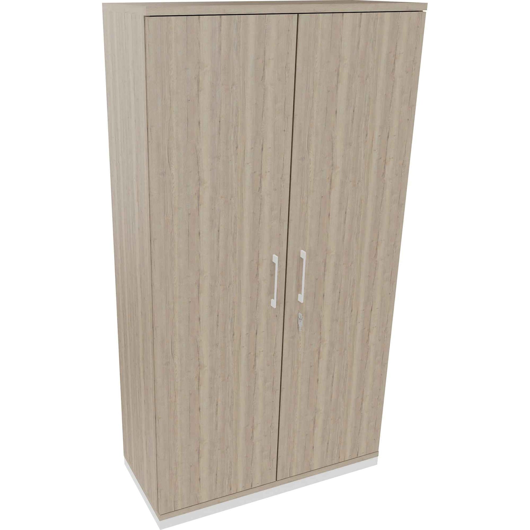 Flügeltürenschrank endless 1.000 x 1.869 x 442 mm (B x H x T) verkehrsweiß