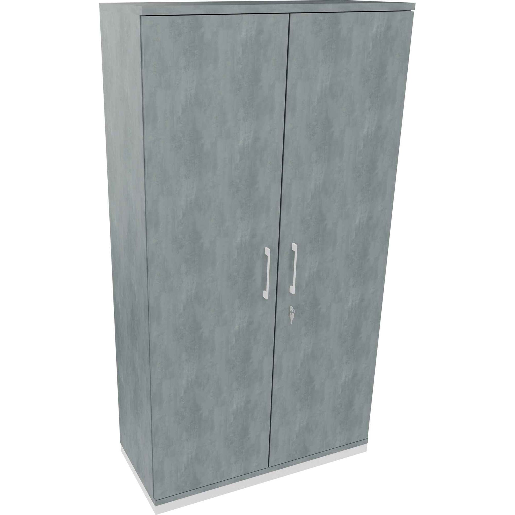 Flügeltürenschrank endless 1.000 x 1.869 x 442 mm (B x H x T) verkehrsweiß