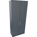 Neutralware Flügeltürenschrank endless 1.000 x 2.221 x 442 mm (B x H x T) anthrazit metallic – Produktbild 5