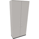 Neutralware Flügeltürenschrank endless 1.000 x 2.221 x 442 mm (B x H x T) anthrazit metallic – Produktbild 4
