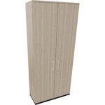Flügeltürenschrank endless 1.000 x 2.221 x 442 mm (B x H x T) anthrazit metallic