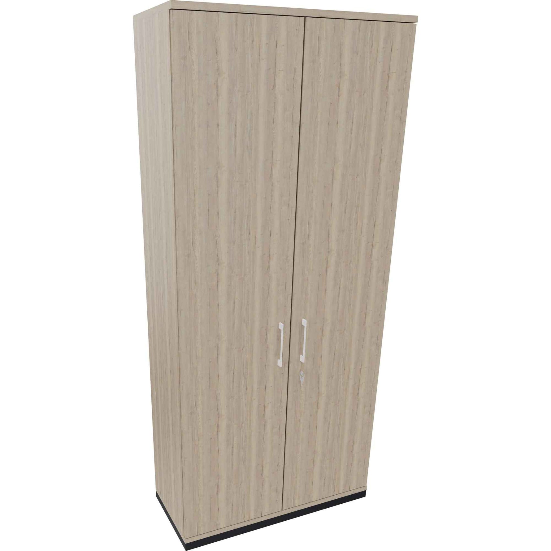 Flügeltürenschrank endless 1.000 x 2.221 x 442 mm (B x H x T) anthrazit metallic