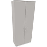Neutralware Flügeltürenschrank endless 1.000 x 2.221 x 442 mm (B x H x T) verkehrsweiß – Produktbild 4