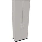 Neutralware Flügeltürenschrank endless 800 x 2.221 x 442 mm (B x H x T) anthrazit metallic – Produktbild 4