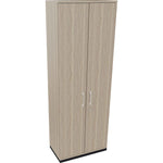 Flügeltürenschrank endless 800 x 2.221 x 442 mm (B x H x T) anthrazit metallic