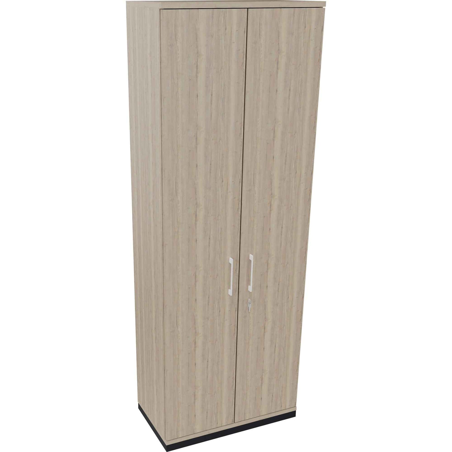 Flügeltürenschrank endless 800 x 2.221 x 442 mm (B x H x T) anthrazit metallic