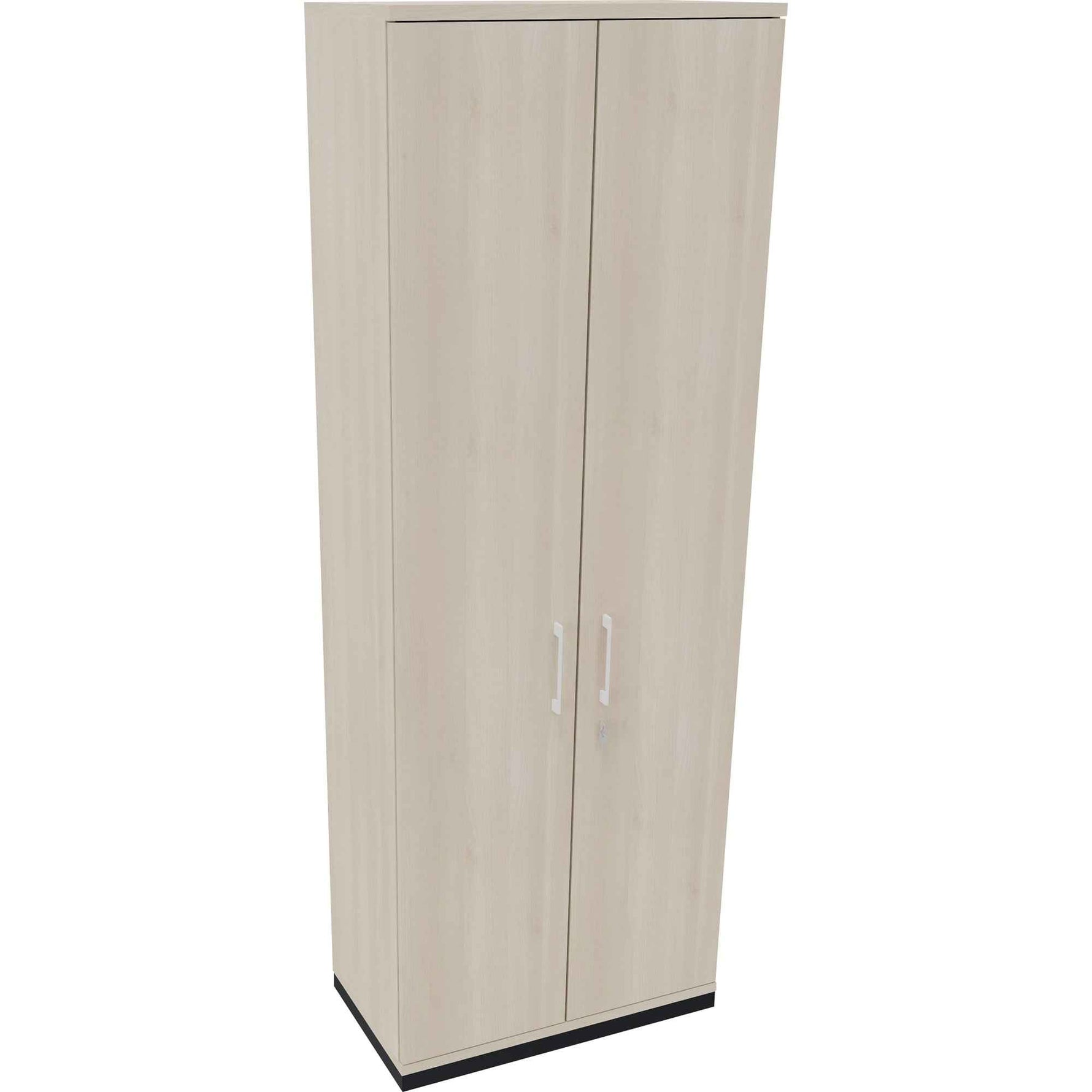 Flügeltürenschrank endless 800 x 2.221 x 442 mm (B x H x T) anthrazit metallic