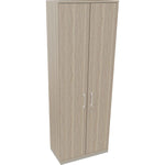 Flügeltürenschrank endless 800 x 2.221 x 442 mm (B x H x T) silberaluminium