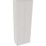 Neutralware Flügeltürenschrank endless 800 x 2.221 x 442 mm (B x H x T) verkehrsweiß