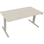 Neutralware Schreibtisch Move 2.0 1.600 x 625-1.285 x 800 mm (B x H x T) akazie hell – Produktbild 2