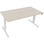 Neutralware Schreibtisch Move 2.0 1.600 x 625-1.285 x 800 mm (B x H x T) akazie hell – Produktbild 3