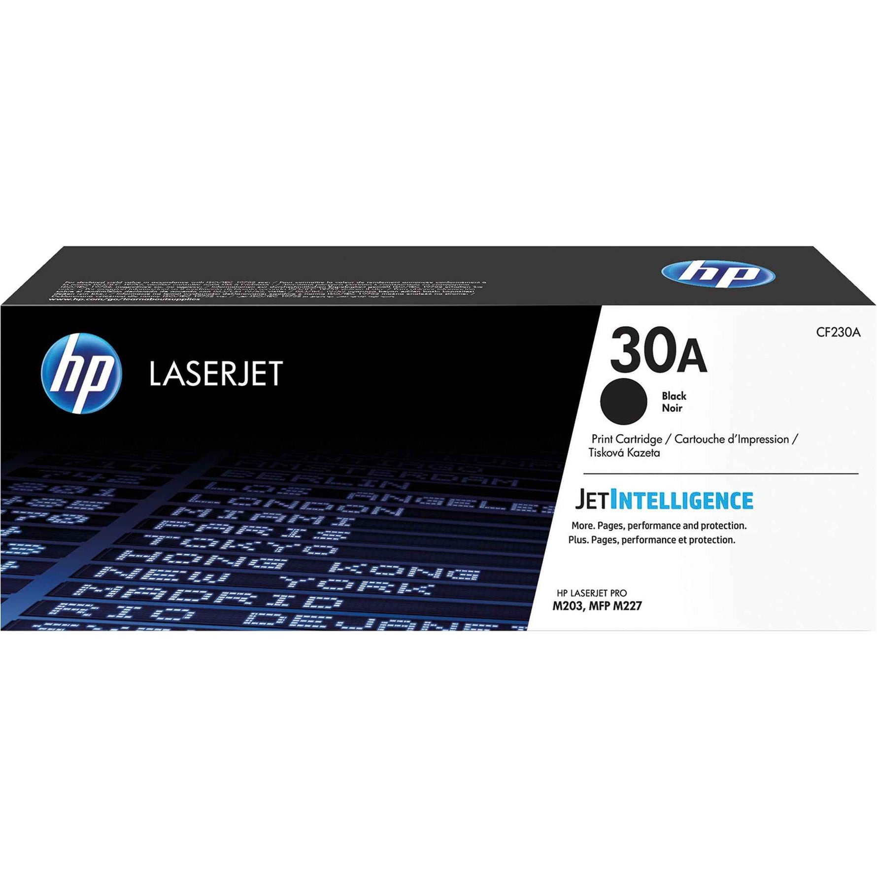 HP Toner schwarz 30A