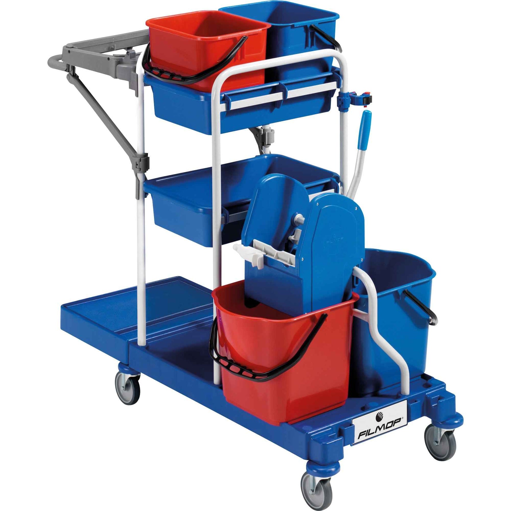 FILMOP Reinigungswagen Morgan 67 x 113 x 129 cm (B x H x L)