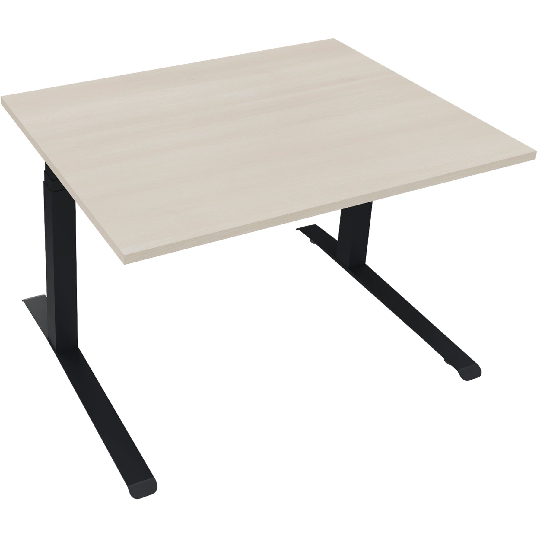 Neutralware Schreibtisch all in one 1.200 x 645-1.275 x 900 mm (B x H x T) akazie hell