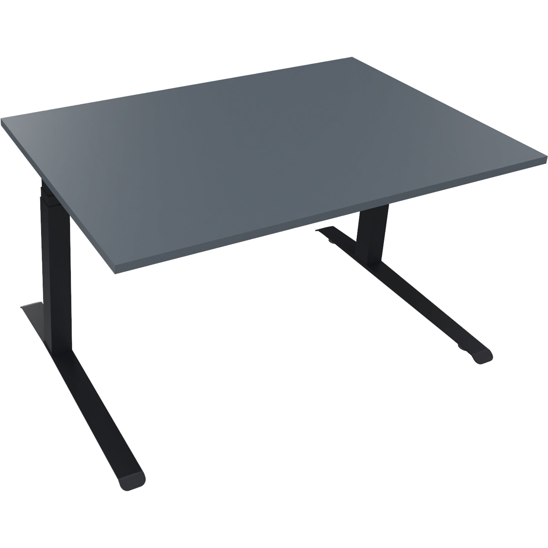 Neutralware Schreibtisch all in one 1.400 x 645-1.275 x 900 mm (B x H x T) lavagrau