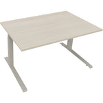Neutralware Schreibtisch all in one 1.400 x 645-1.275 x 900 mm (B x H x T) akazie hell