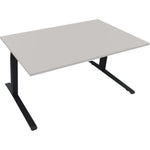 Neutralware Schreibtisch all in one 1.600 x 645-1.275 x 900 mm (B x H x T) lichtgrau