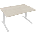 Neutralware Schreibtisch all in one 1.400 x 645-1.275 x 800 mm (B x H x T) akazie hell – Produktbild 3