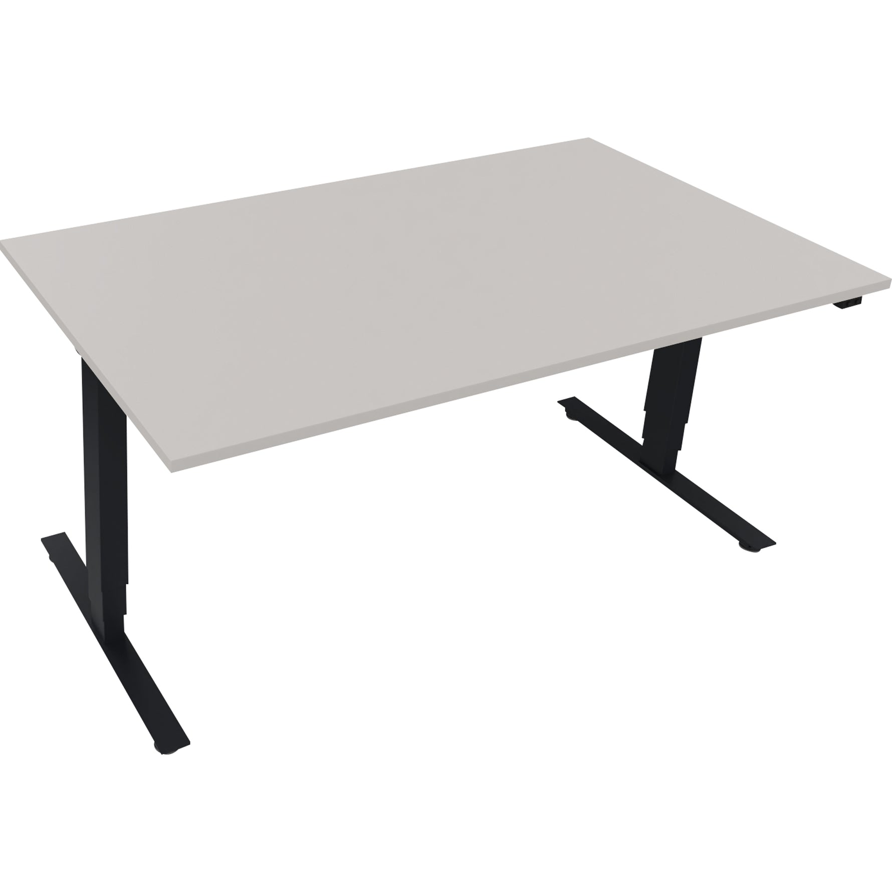 Neutralware Schreibtisch Move 2.0 1.600 x 625-1.285 x 900 mm (B x H x H x T) lichtgrau