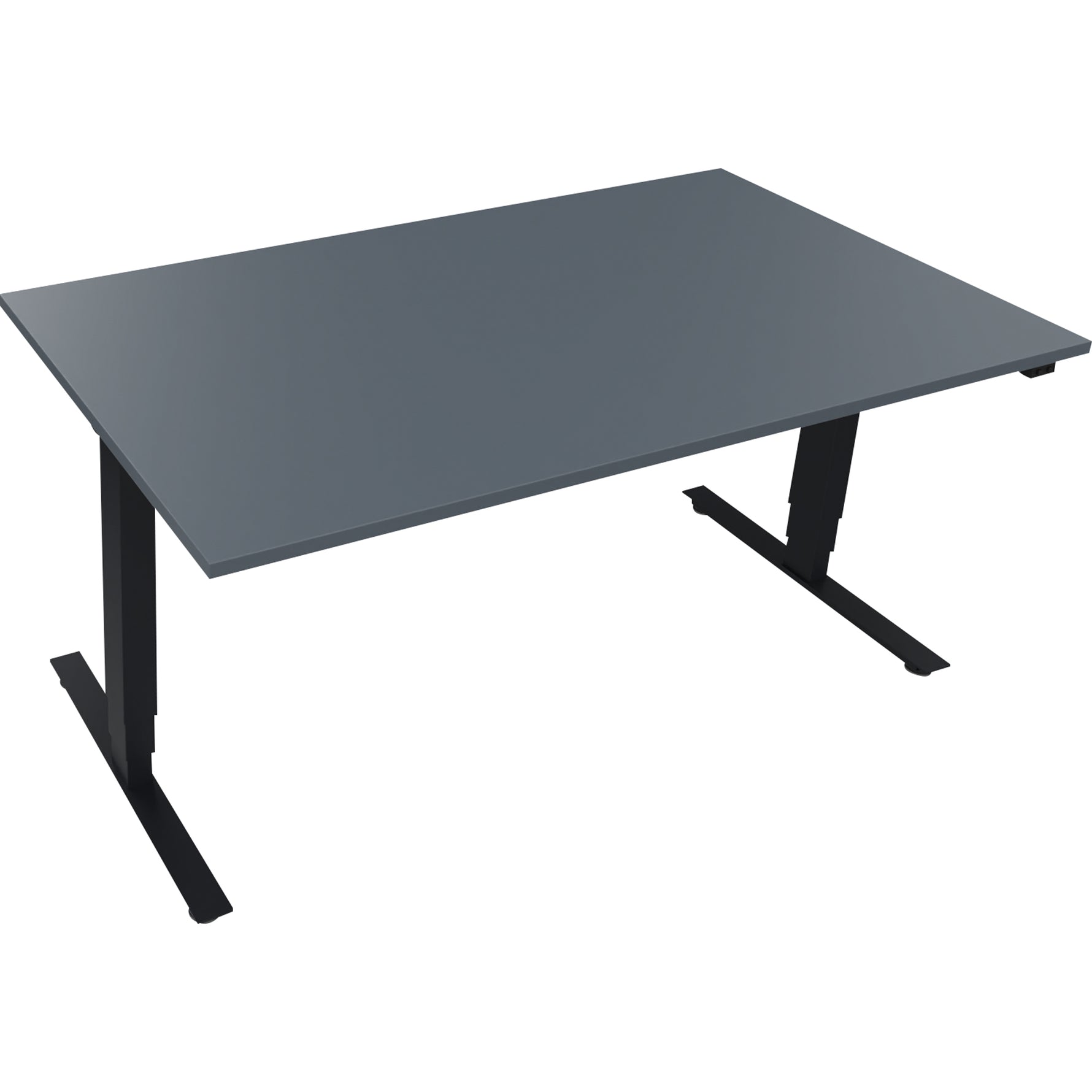 Neutralware Schreibtisch Move 2.0 1.600 x 625-1.285 x 900 mm (B x H x H x T) lavagrau