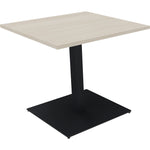Neutralware Konferenztisch communication 800 x 720 x 800 mm (B x H x T) anthrazit metallic – Produktbild 3