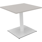 Neutralware Konferenztisch communication 800 x 720 x 800 mm (B x H x T) verkehrsweiß – Produktbild 4