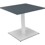 Neutralware Konferenztisch communication 800 x 720 x 800 mm (B x H x T) verkehrsweiß – Produktbild 5