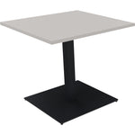 Neutralware Konferenztisch communication 800 x 720 x 800 mm (B x H x T) anthrazit metallic – Produktbild 4