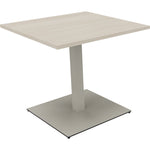 Neutralware Konferenztisch communication 800 x 720 x 800 mm (B x H x T) silberaluminium – Produktbild 3