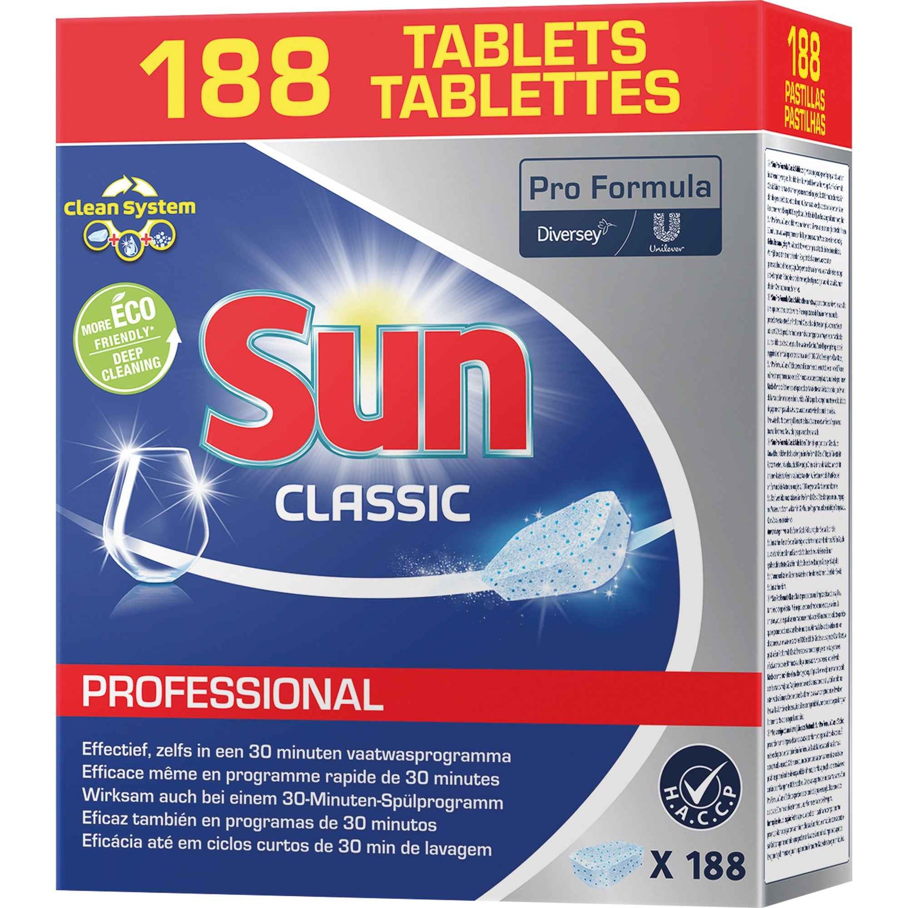 SUN Spülmaschinentabs Professional Classic