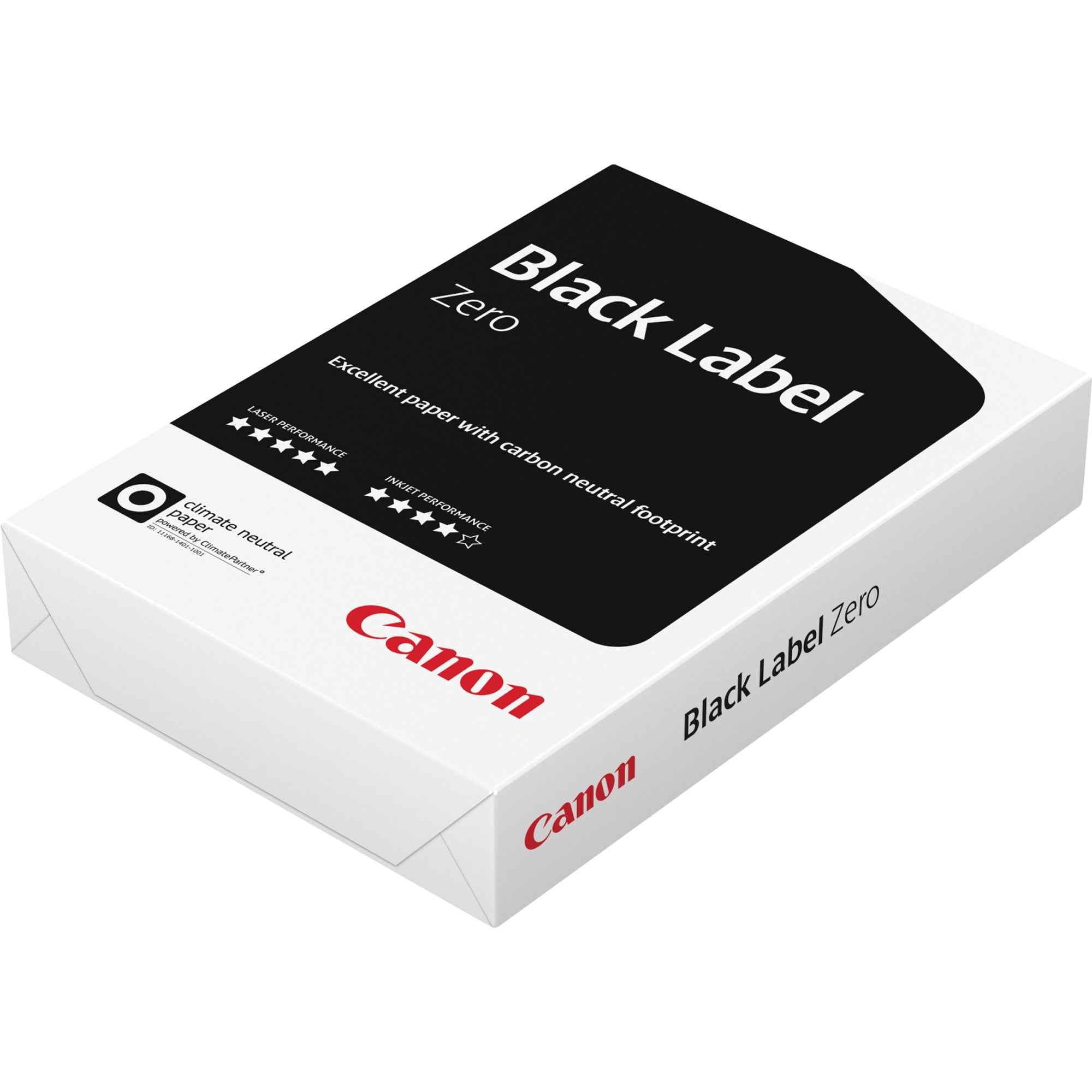 Canon Multifunktionspapier Black Label Premium DIN A5, weißes Druck- und Kopierpapier, glänzende Oberfläche, 200 Blatt