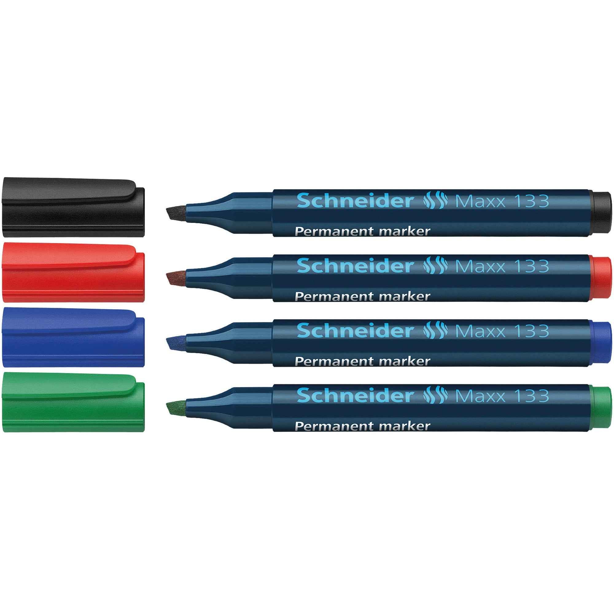 Schneider Permanentmarker Maxx 133 nachfüllbar 4 St./Pack.