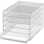 MAUL Schubladenbox Acryl 5 Schubladen