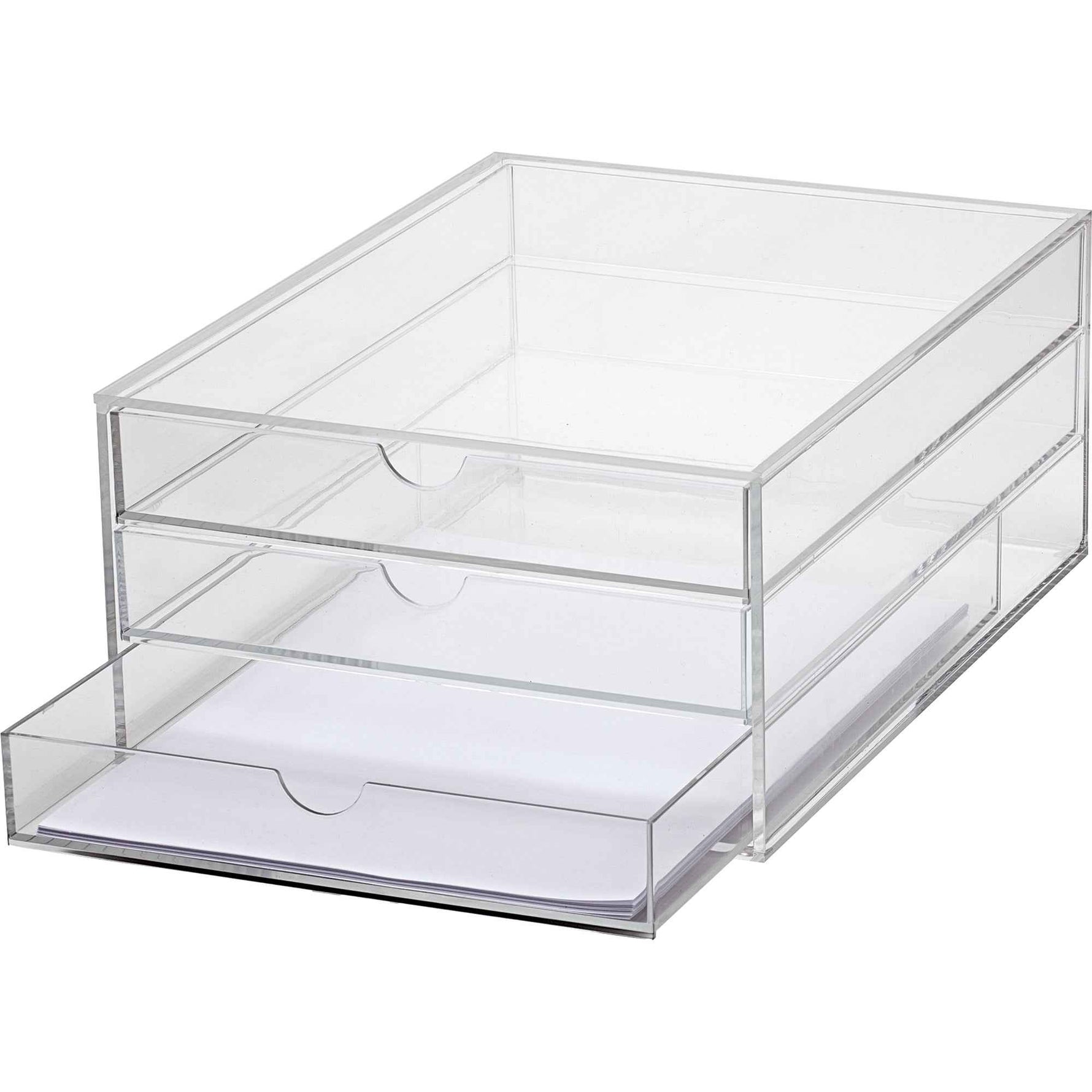MAUL Schubladenbox Acryl 3 Schubladen