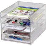 MAUL Schubladenbox Acryl 5 Schubladen