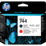 HP Druckkopf 744, Tintenstrahldruckkopf mit mehreren Düsen, in Originalverpackung, für hochwertige Druckqualität