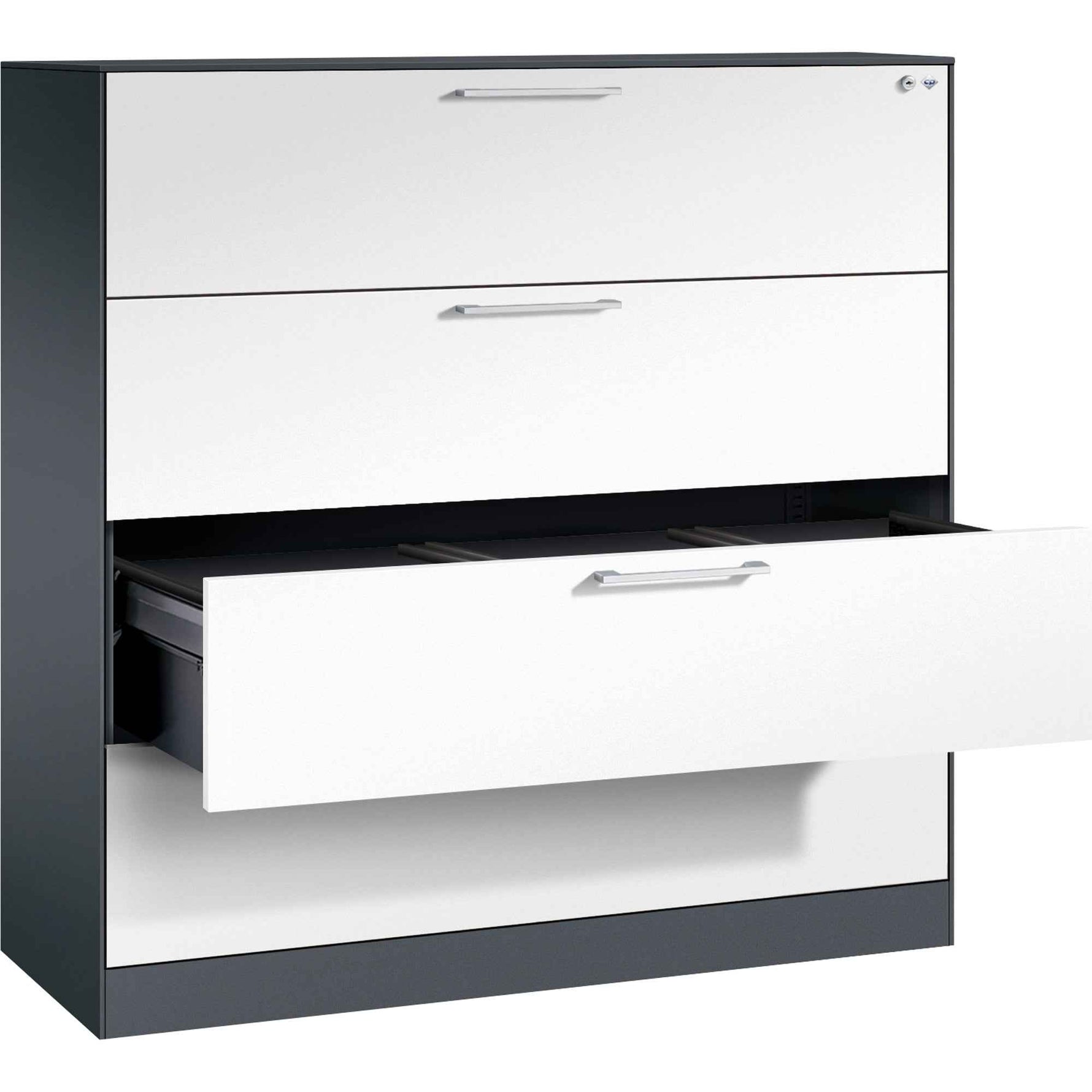 C+P Hängeregistraturschrank Asisto 3-bahnig